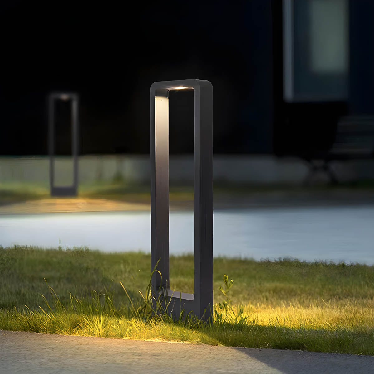 Hollis Branch Aluminum Floor Lamp — gallery image 7
