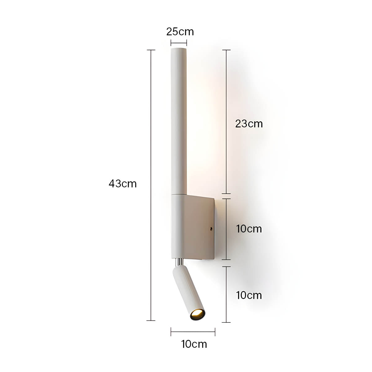 Hawthorn Branch Aluminum Wall Sconce — gallery image 13