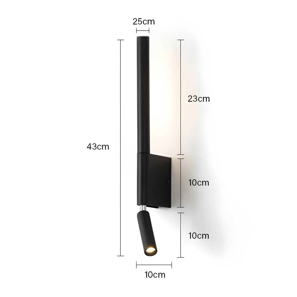 Hawthorn Branch Aluminum Wall Sconce — gallery image 12