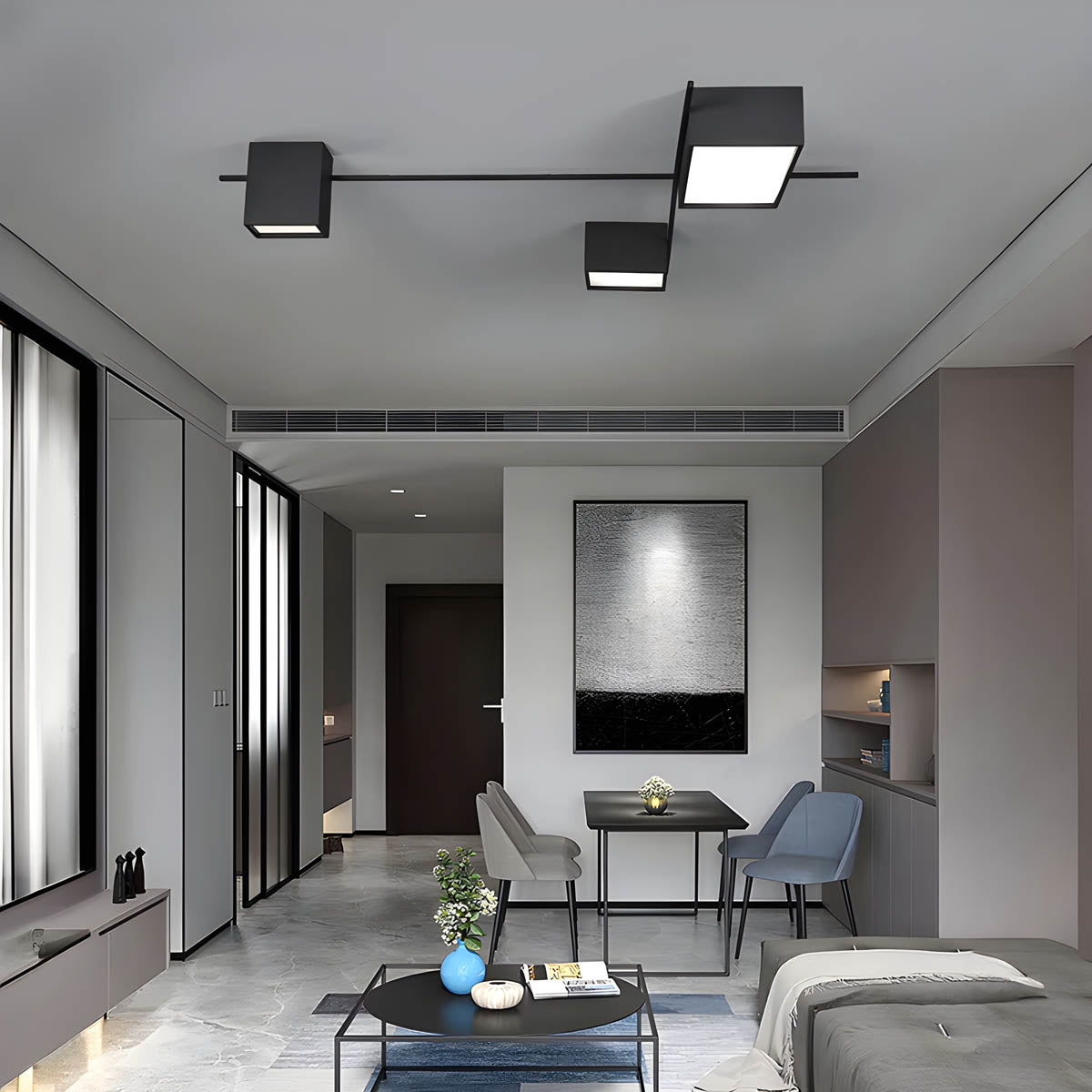 Sorrel Branch Acrylic Ceiling Light — gallery image 6