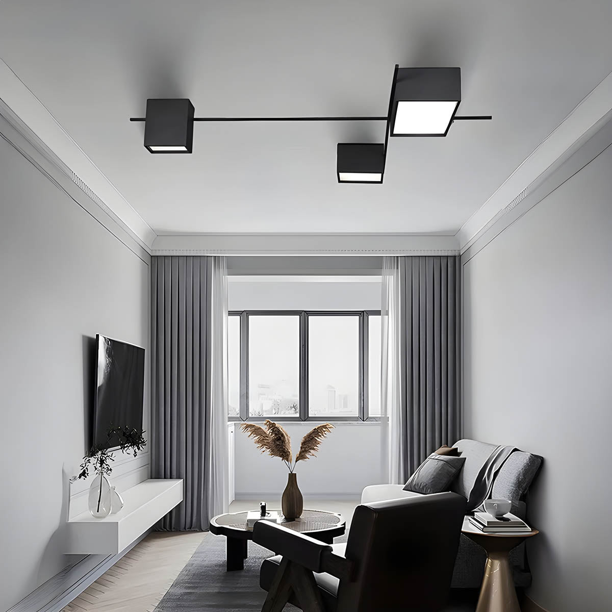 Sorrel Branch Acrylic Ceiling Light — gallery image 5