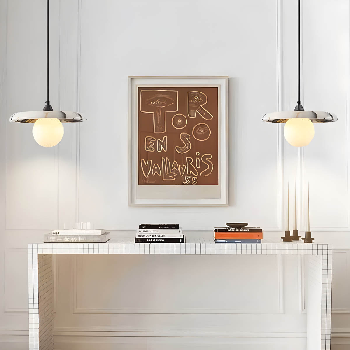 Fenwick Branch Globe Pendant Light — gallery image 3