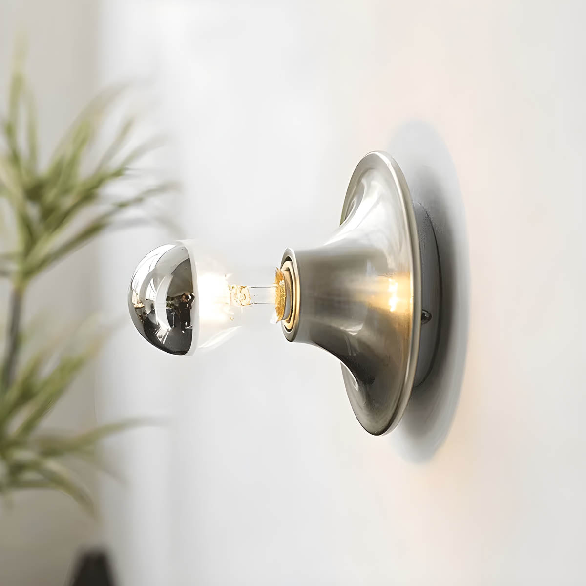 Birch Branch Iron Wall Sconce — gallery image 4