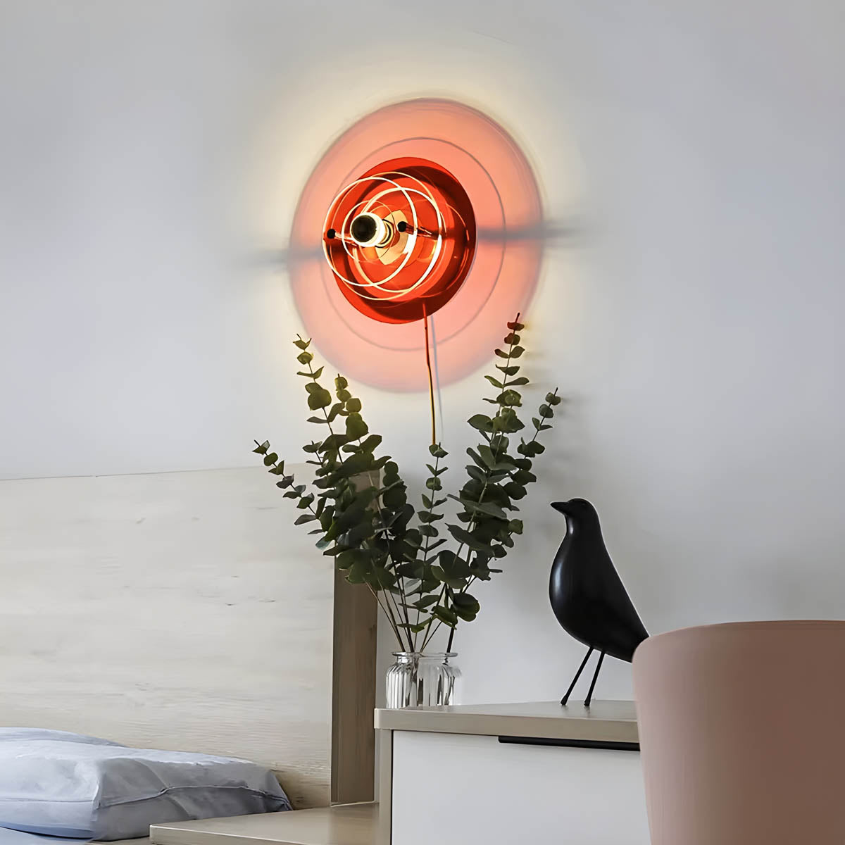 Sequoia Branch Acrylic Wall Sconce — gallery image 7