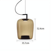 Hazel Branch Glass Pendant Light — gallery image 14