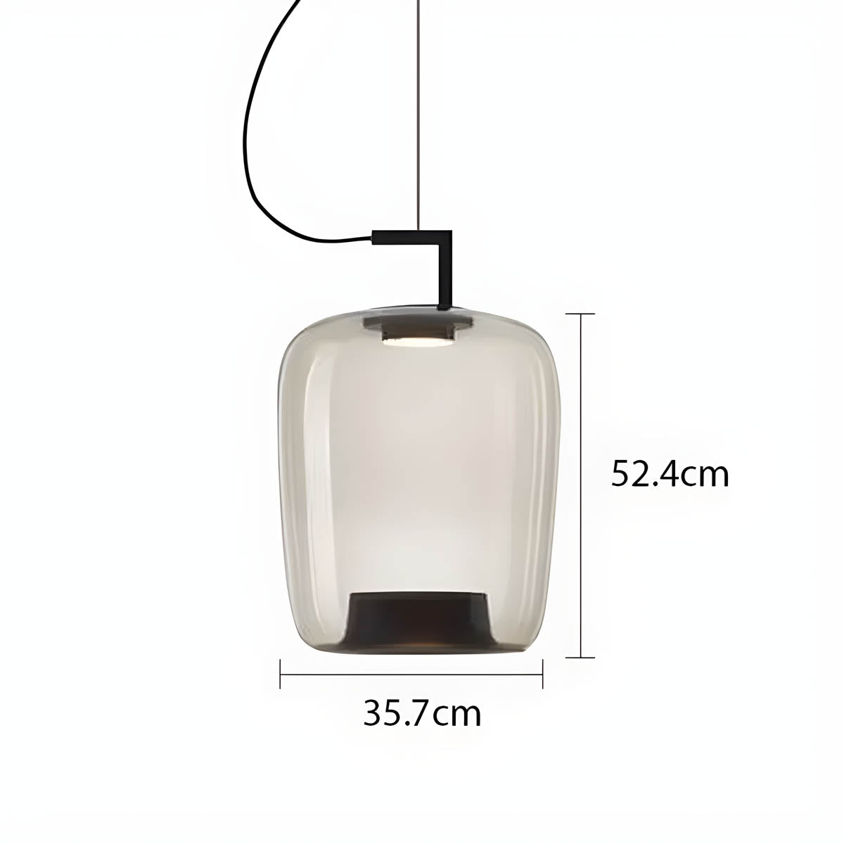 Hazel Branch Glass Pendant Light — gallery image 16