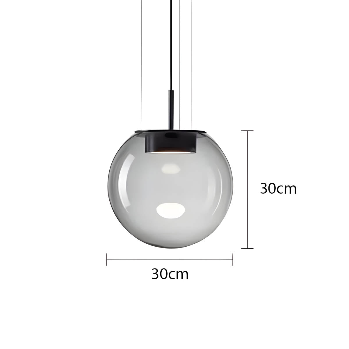 Hazel Branch Glass Pendant Light — gallery image 10