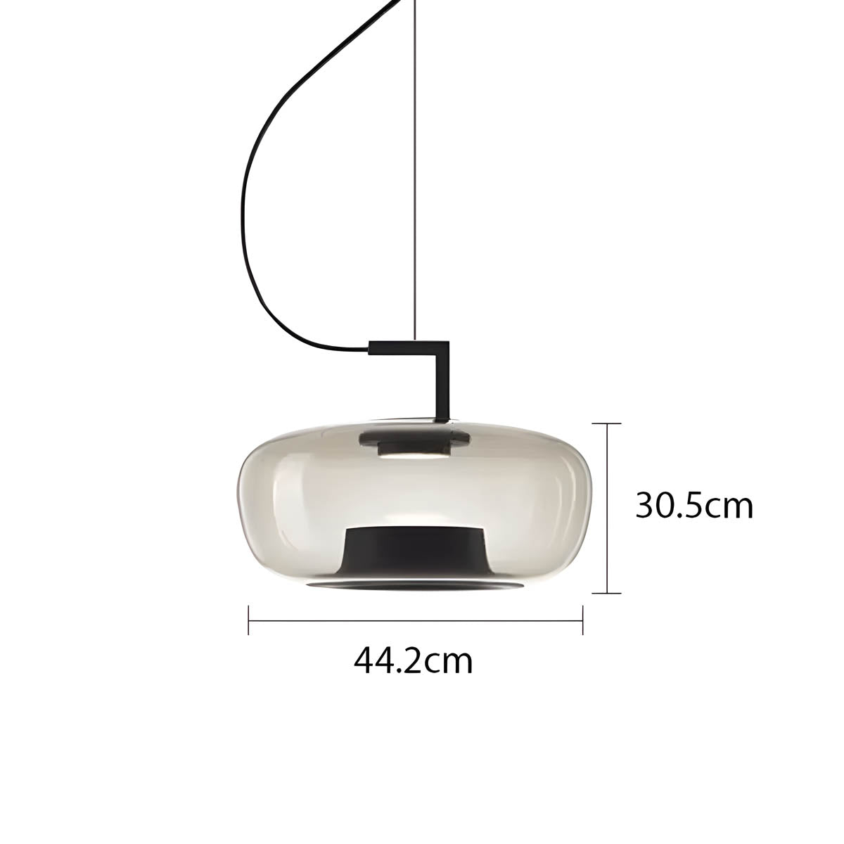 Hazel Branch Glass Pendant Light — gallery image 18