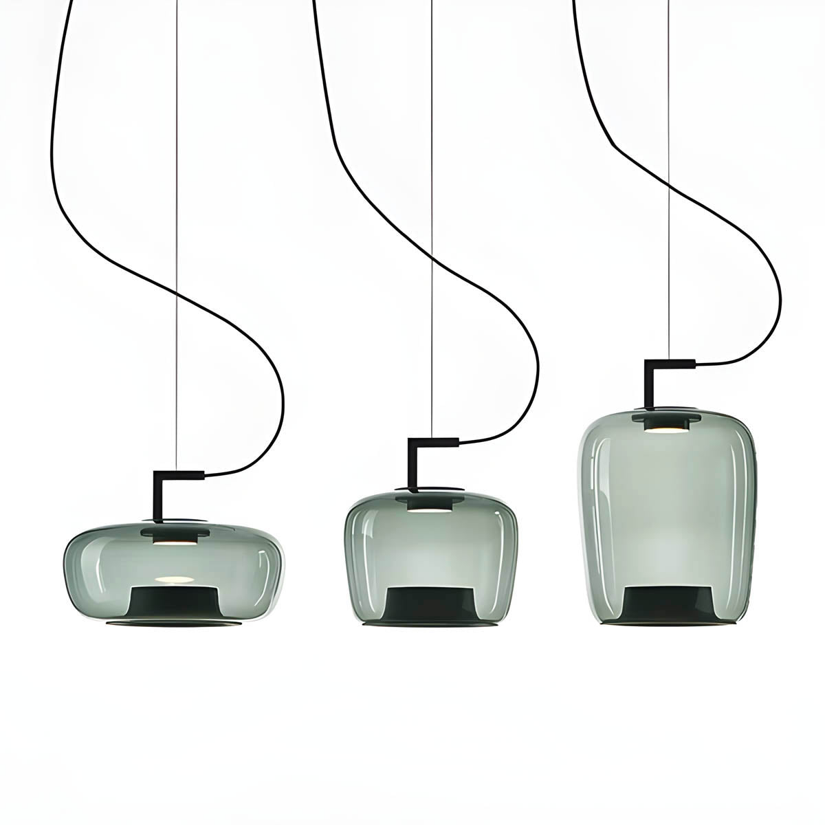 Hazel Branch Glass Pendant Light — gallery image 4