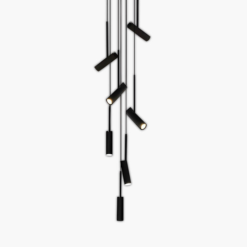 Lindenwood Branch Aluminum Chandelier — gallery image 1