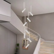 Lindenwood Branch Aluminum Chandelier — gallery image 7