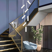 Lindenwood Branch Aluminum Chandelier — gallery image 3
