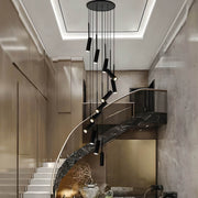 Lindenwood Branch Aluminum Chandelier — gallery image 10