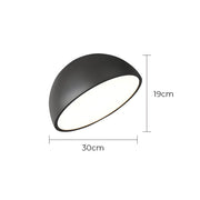 Thistle Branch Acrylic Dome Ceiling Light — gallery image 22