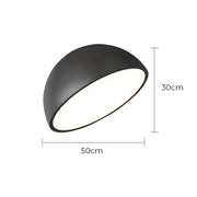 Thistle Branch Acrylic Dome Ceiling Light — gallery image 26