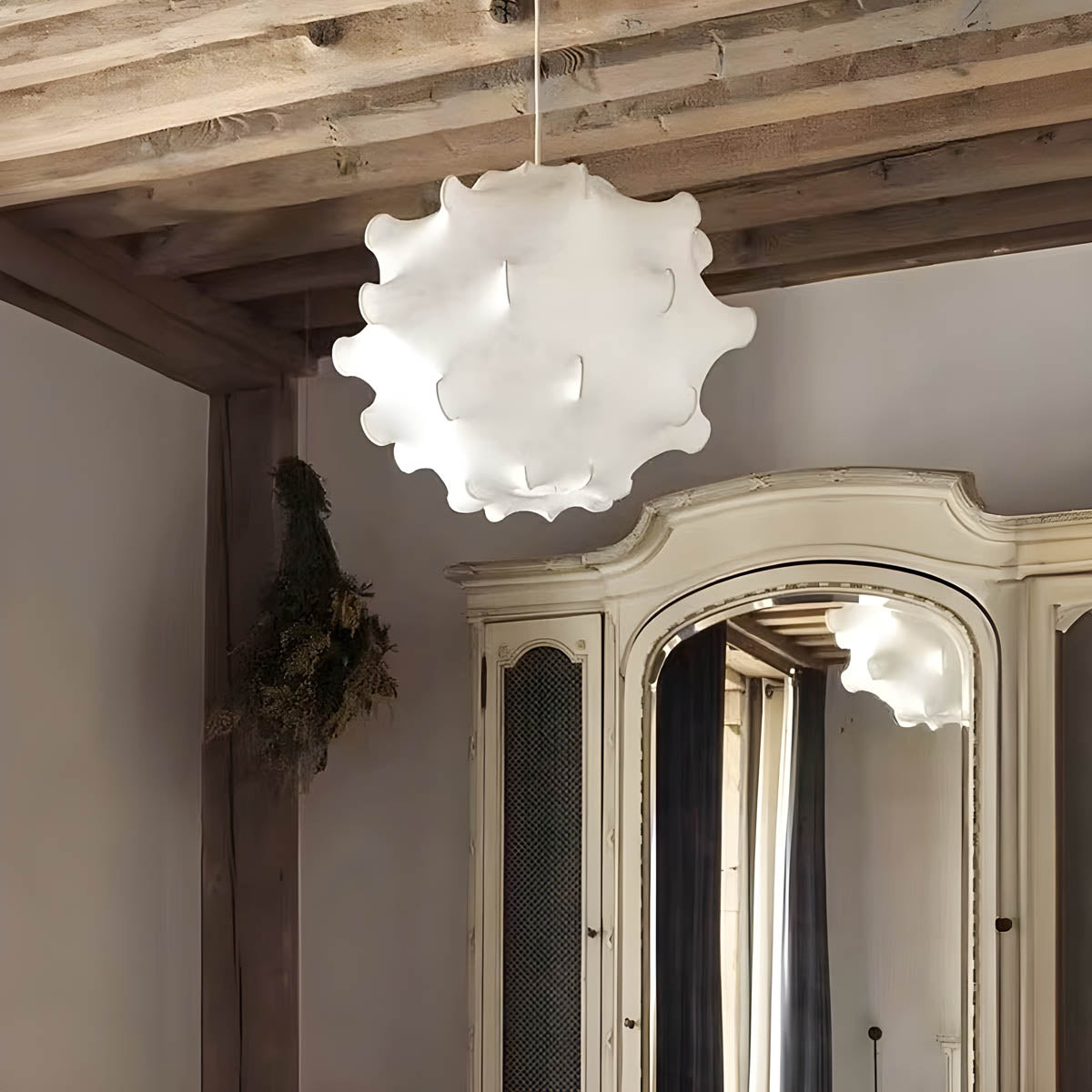 Fennel Branch Metal Chandelier — gallery image 11