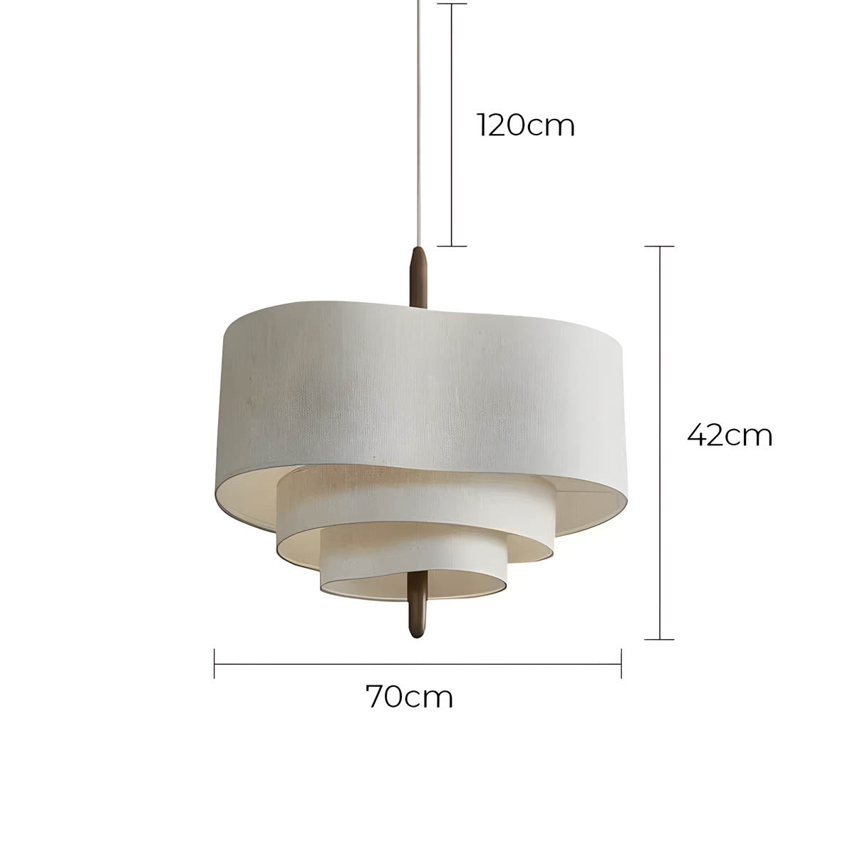 Haddon Branch Wood Chandelier — gallery image 11