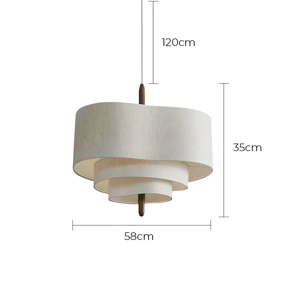 Haddon Branch Wood Chandelier — gallery image 10
