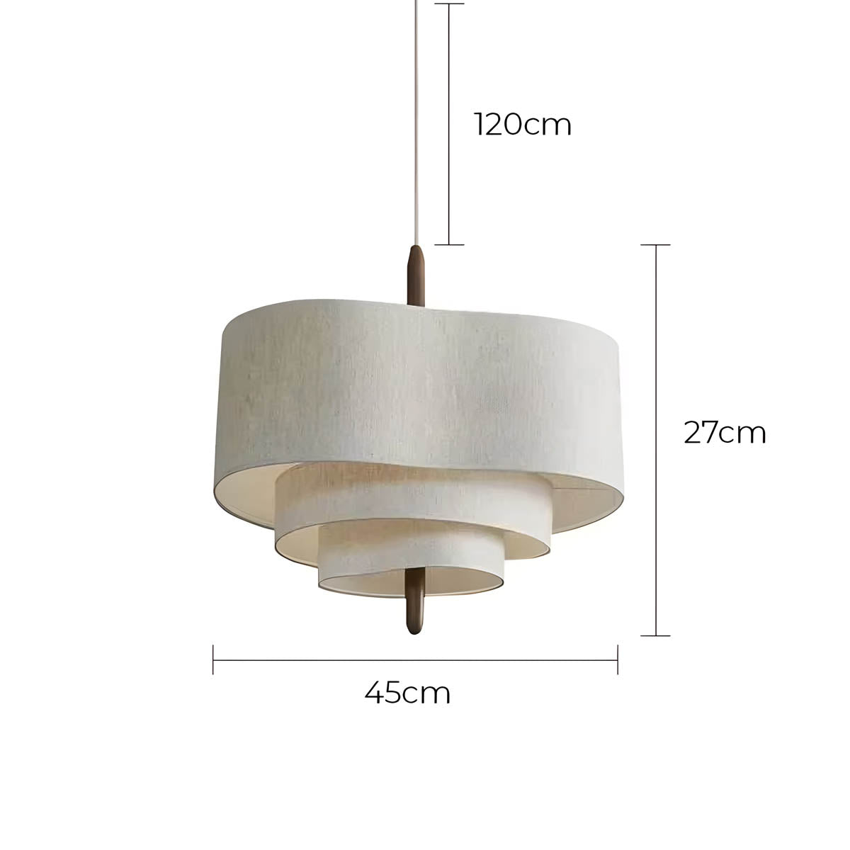 Haddon Branch Wood Chandelier — gallery image 9