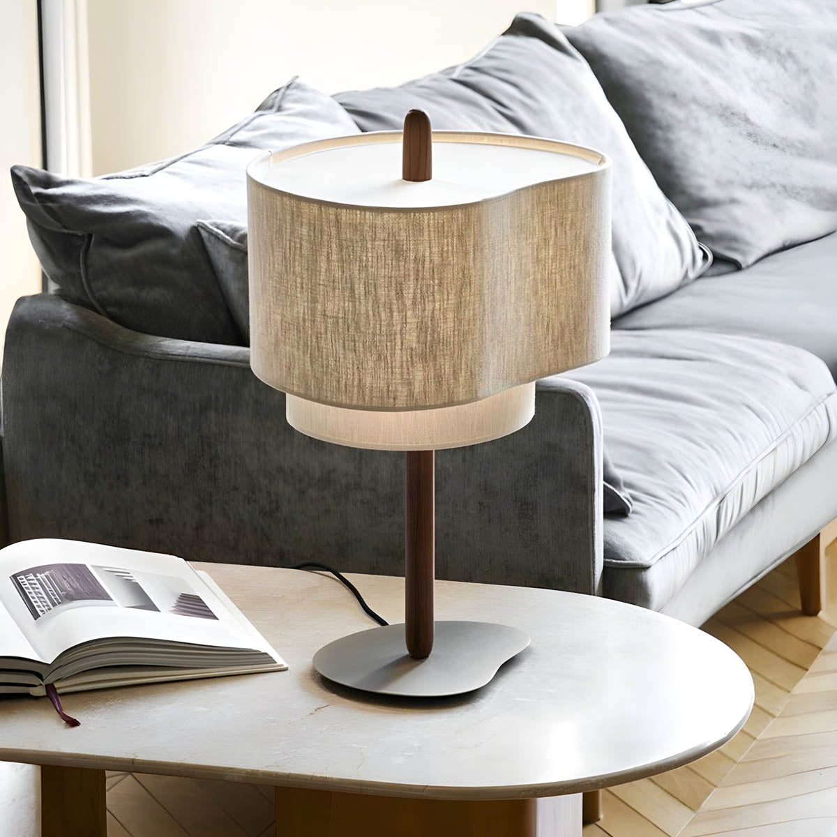 Briarwood Branch Wood Floor Lamp — gallery image 3