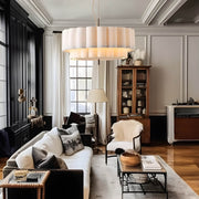 Chestnut Branch Iron Pleated Chandelier — gallery image 7
