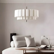 Chestnut Branch Iron Pleated Chandelier — gallery image 6