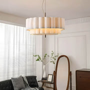 Chestnut Branch Iron Pleated Chandelier — gallery image 9