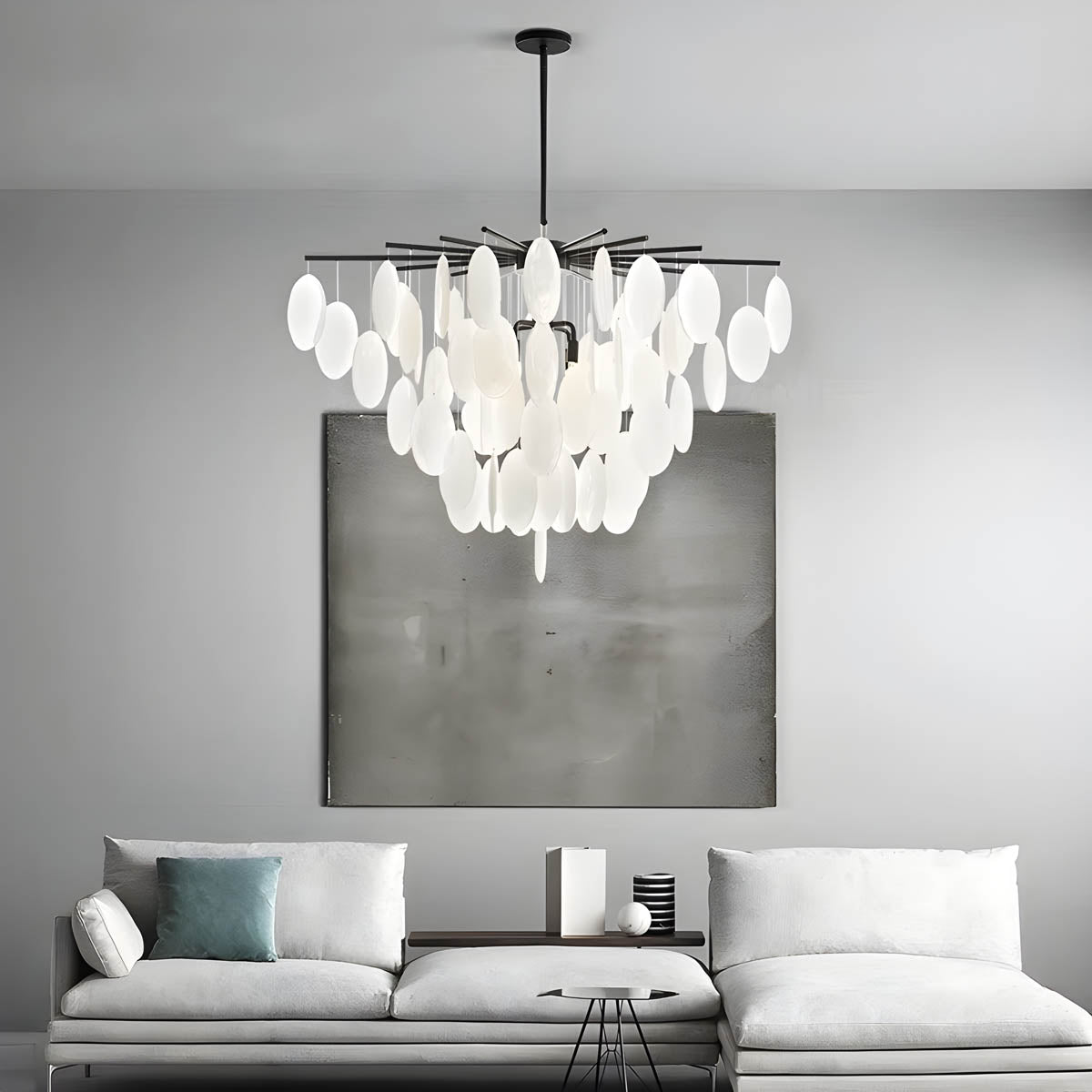Hawick Branch Glass Chandelier — gallery image 2