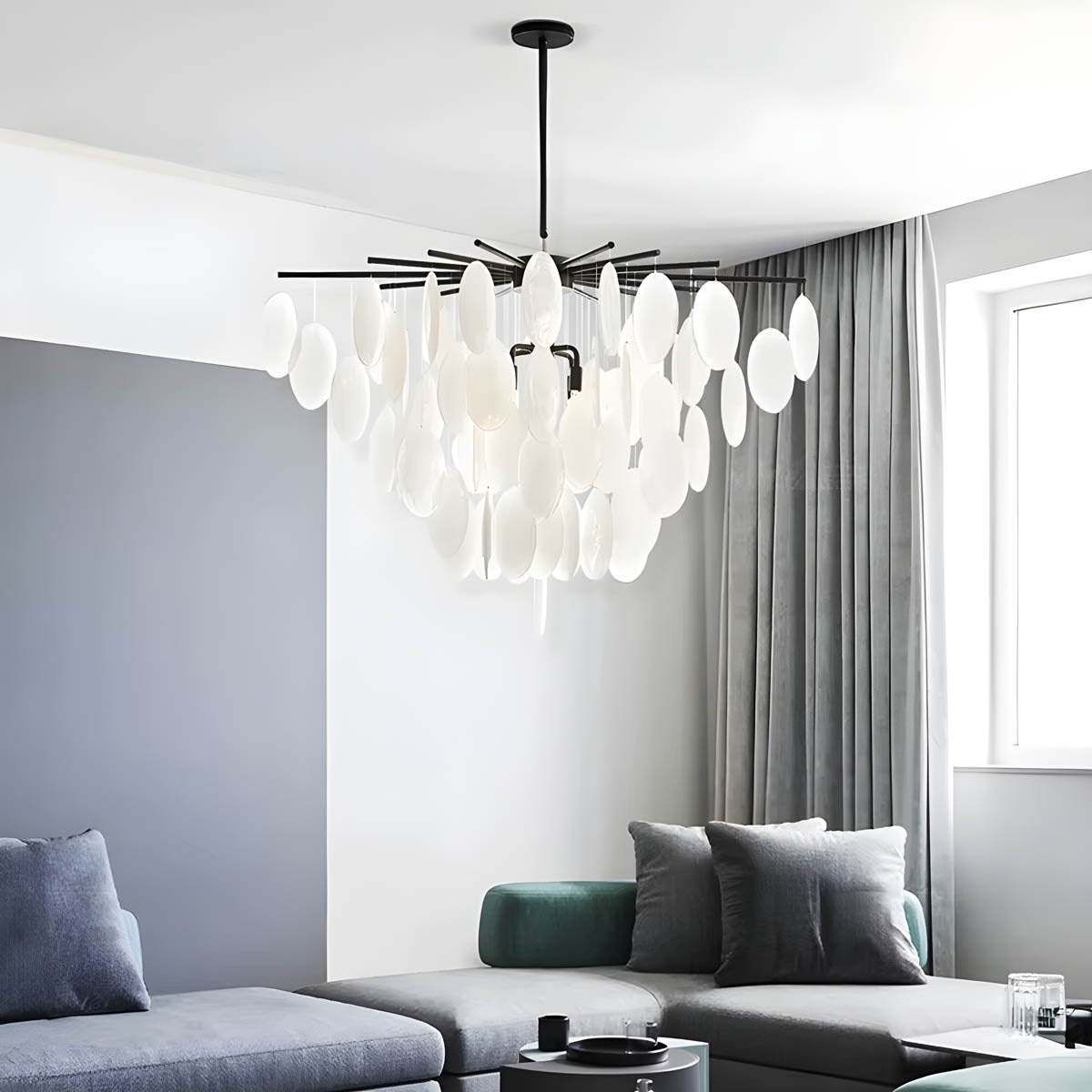 Hawick Branch Glass Chandelier — gallery image 3