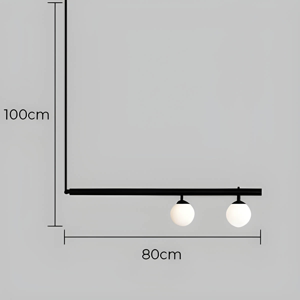 Waverley Branch Glass Linear Pendant Light — gallery image 15