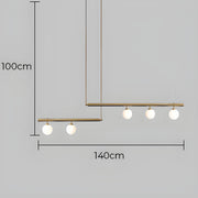 Waverley Branch Glass Linear Pendant Light — gallery image 24