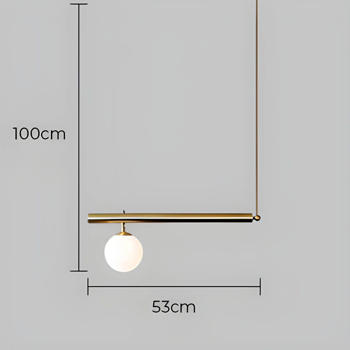 Waverley Branch Glass Linear Pendant Light — gallery image 14