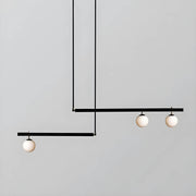 Waverley Branch Glass Linear Pendant Light — gallery image 4