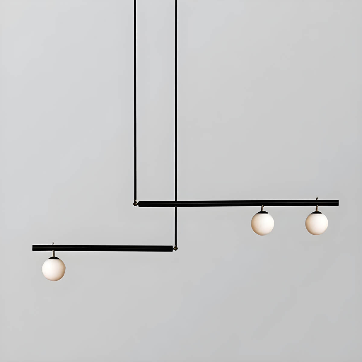 Waverley Branch Glass Linear Pendant Light — gallery image 4