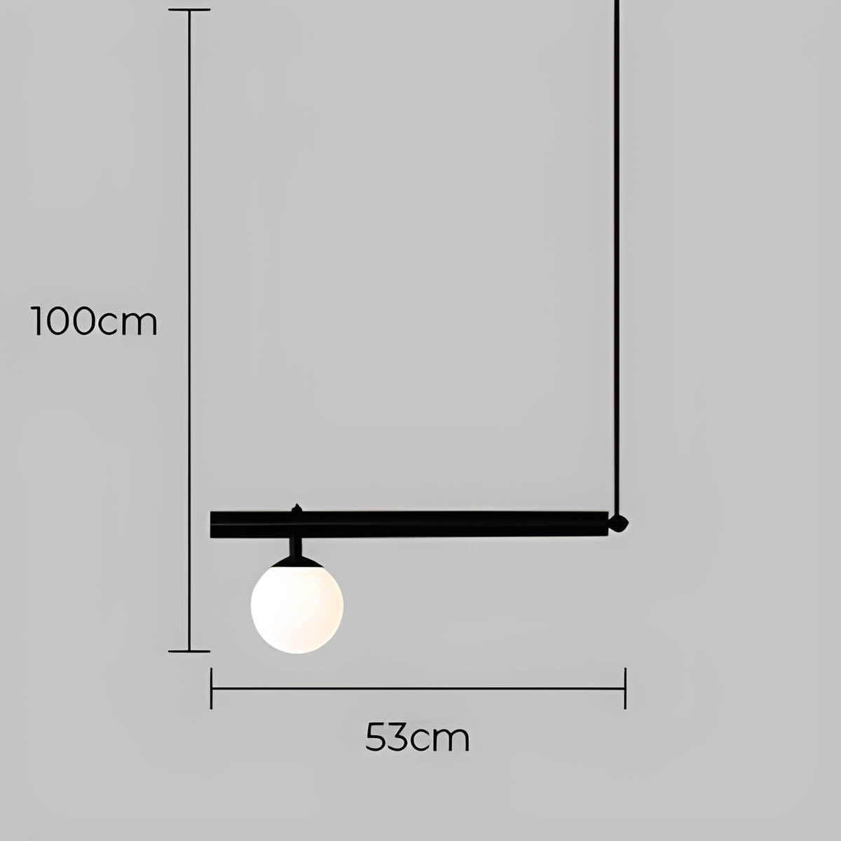 Waverley Branch Glass Linear Pendant Light — gallery image 13