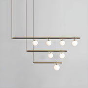Waverley Branch Glass Linear Pendant Light — gallery image 9