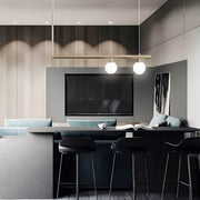 Waverley Branch Glass Linear Pendant Light — gallery image 10