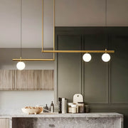 Waverley Branch Glass Linear Pendant Light — gallery image 7