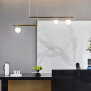 Waverley Branch Glass Linear Pendant Light — gallery image 3