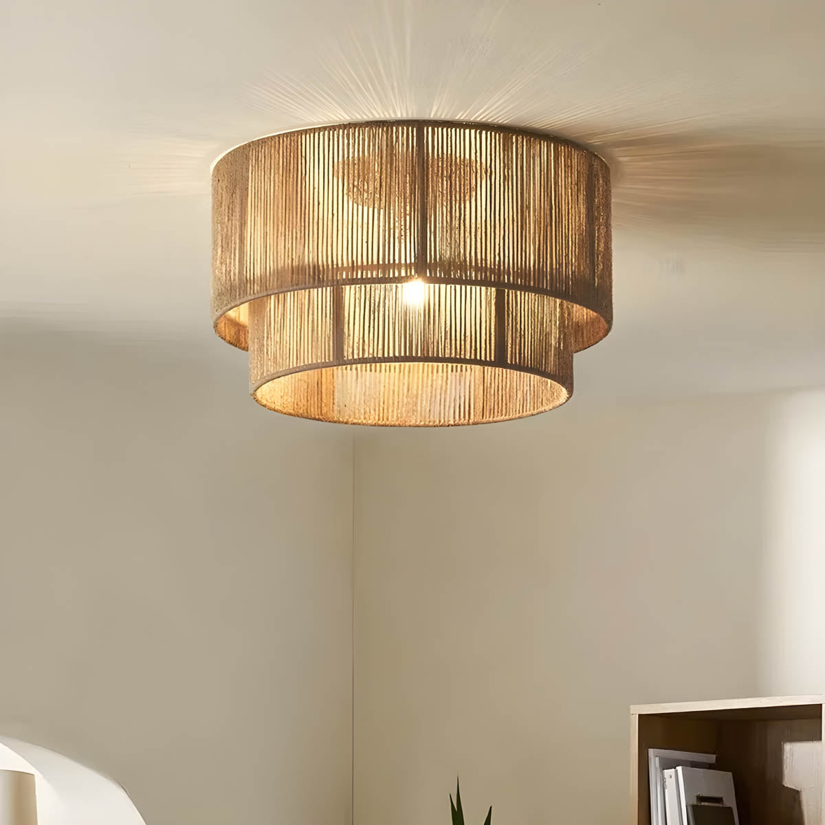 Asterwood Branch Rope Chandelier — gallery image 2