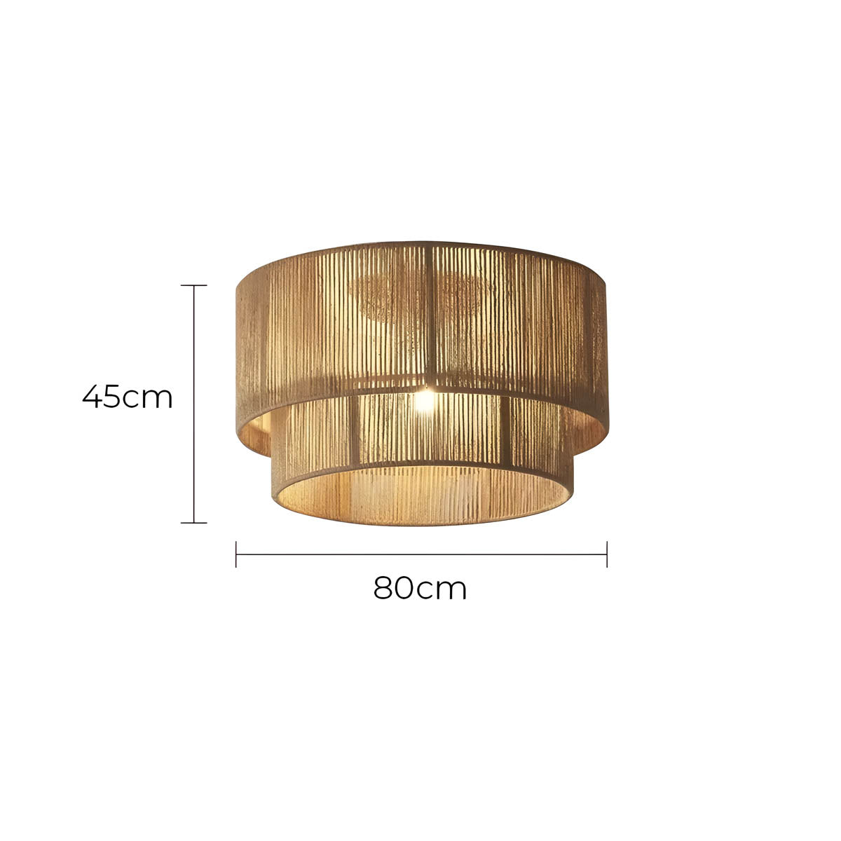 Asterwood Branch Rope Chandelier — gallery image 12