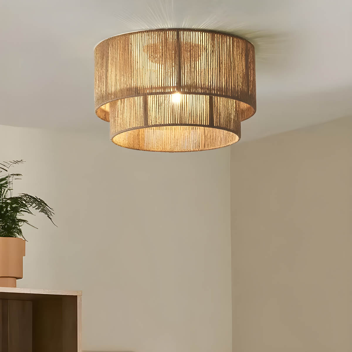 Asterwood Branch Rope Chandelier — gallery image 5