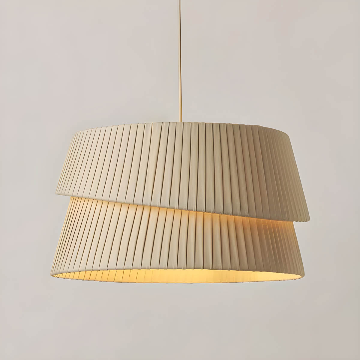 Thornfield Branch Pleated Chandelier — gallery image 13