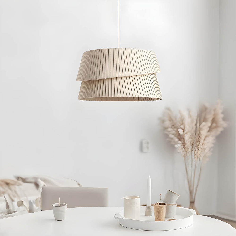 Thornfield Branch Pleated Chandelier — gallery image 4