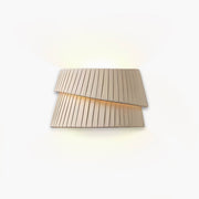Elmwood Branch Pleated Wall Sconce — gallery image 1