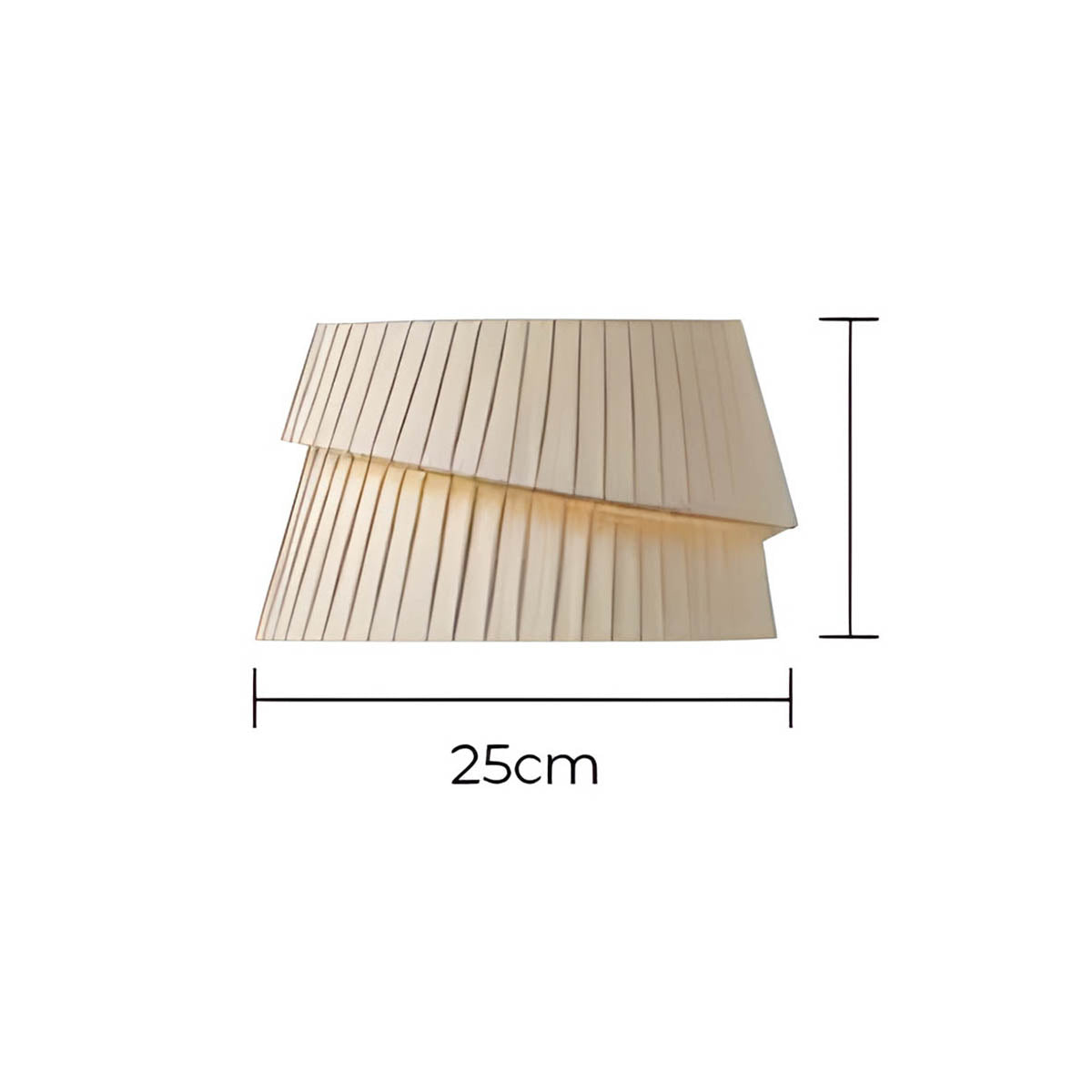 Elmwood Branch Pleated Wall Sconce — gallery image 8