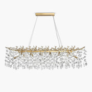 Laurelwood Branch Crystal Branch Chandelier — gallery image 1