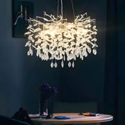 Laurelwood Branch Crystal Branch Chandelier — gallery image 3