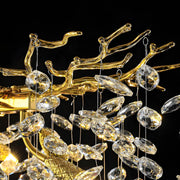 Laurelwood Branch Crystal Branch Chandelier — gallery image 12