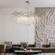 Laurelwood Branch Crystal Branch Chandelier — gallery image 9